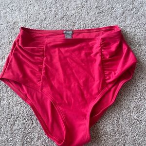 High waisted bikini bottoms